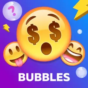 Bubbles Originals arcade casino spel met kleurrijke bubbels