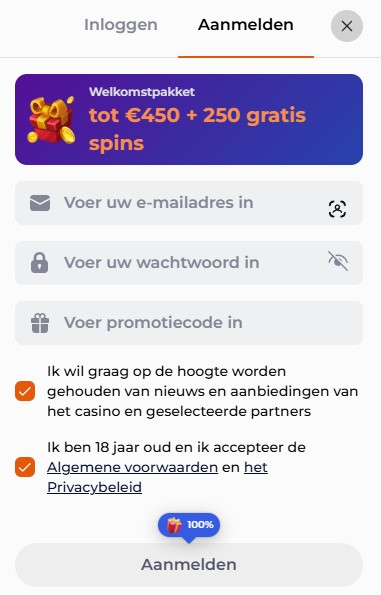 Wbetz registratieproces voor nieuwe spelers