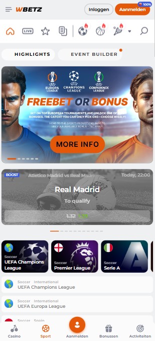 Wbetz live casino spelshows